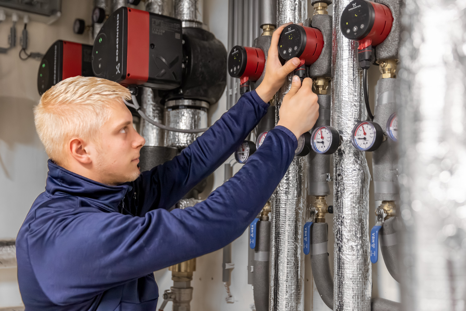 Servicemonteur W-installaties S&O